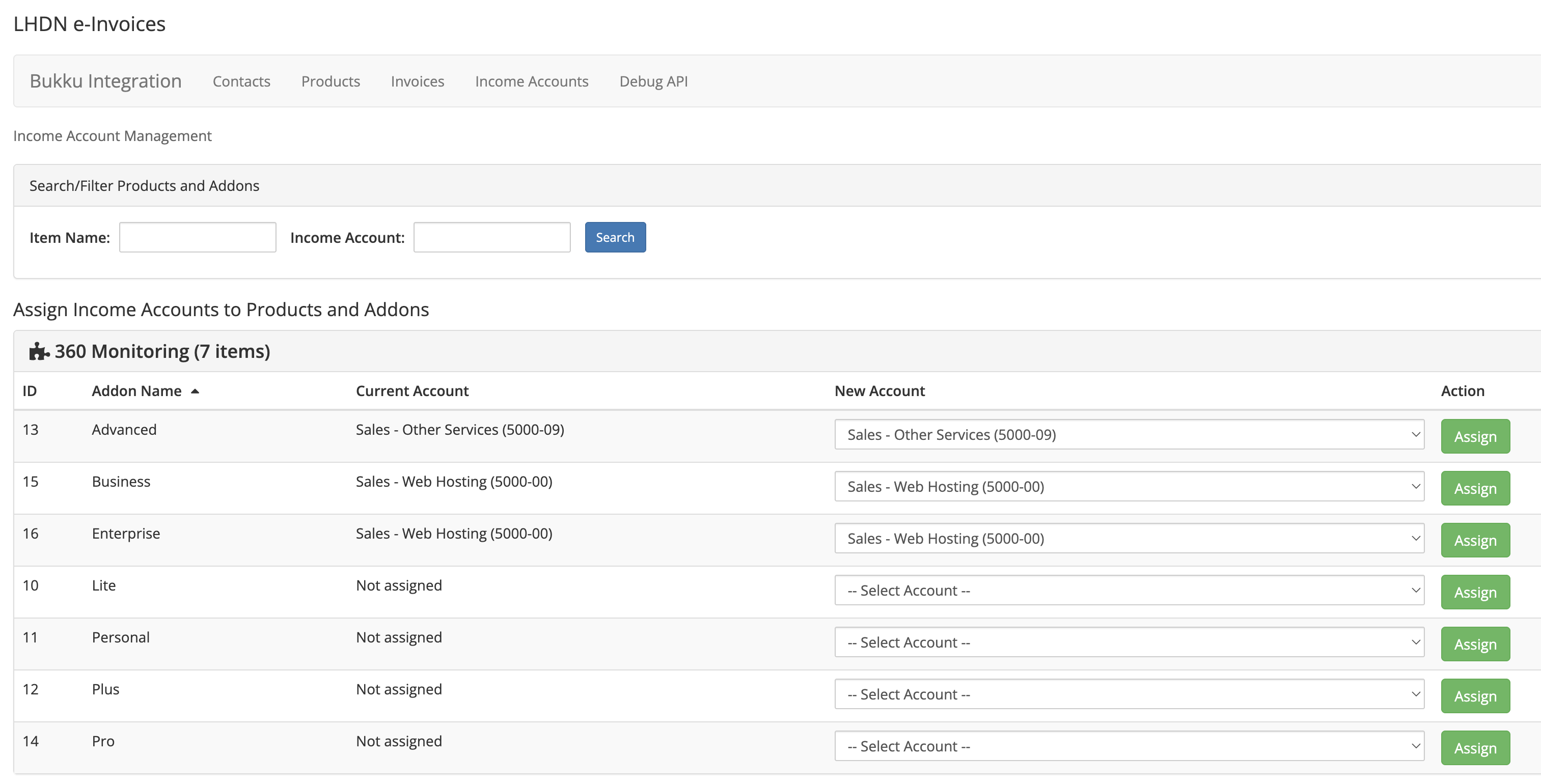LHDN MyInvois Integration for WHMCS